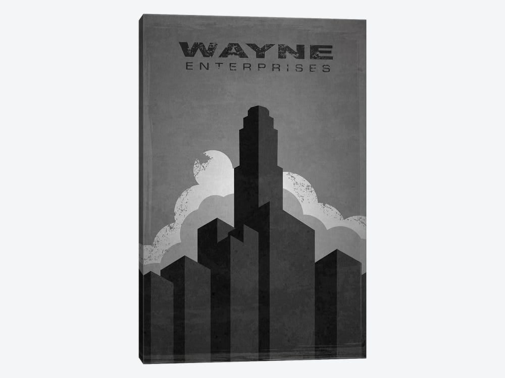Wayne Enterprises (Batman) by TM Creative Design 1-piece Canvas Artwork