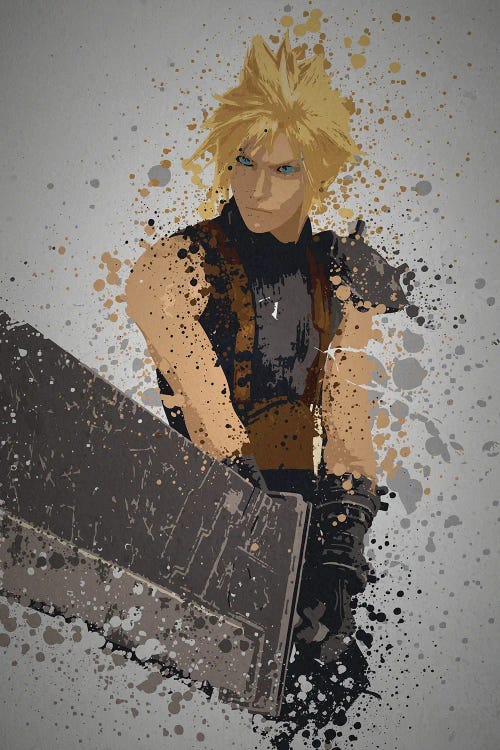 Midgar Mercenary by TM Creative Design wall art