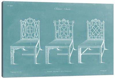 Design For A Chair I Canvas Art Print
