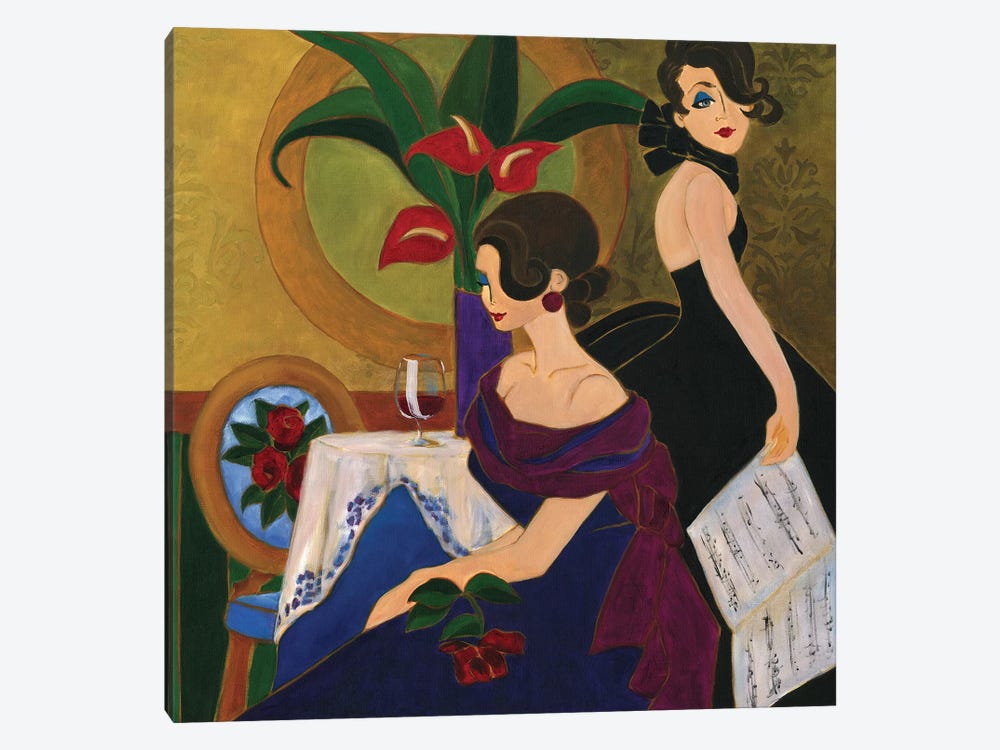 A Diva Affair by Malenda Trick 1-piece Canvas Art