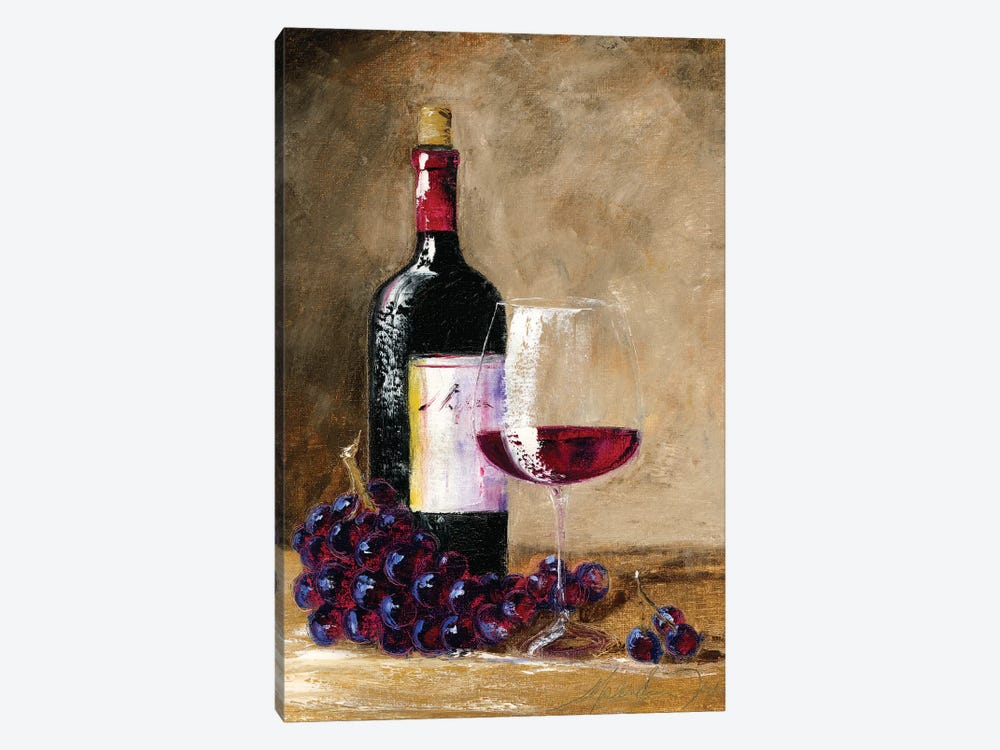 Afternoon Wine by Malenda Trick 1-piece Art Print