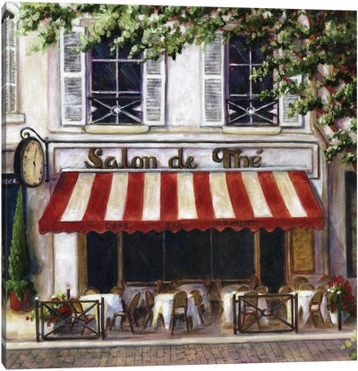 Cafe II Canvas Art Print - Malenda Trick