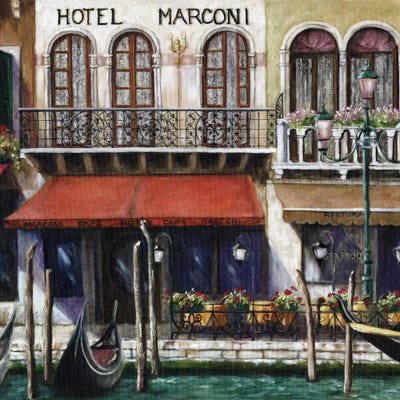 Cafe III by Malenda Trick acrylic art print