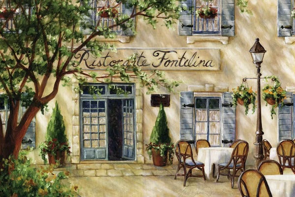 Malenda Trick: Cafe VII by Malenda Trick