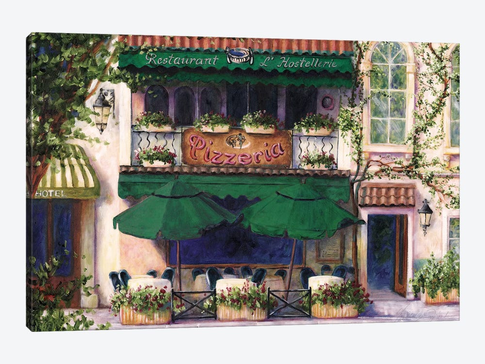 Cafe VIII by Malenda Trick 1-piece Canvas Print
