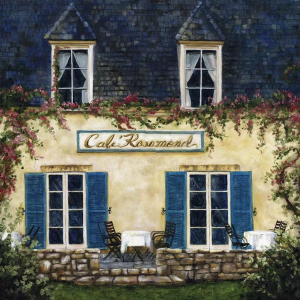 Cafes: Cafe XI by Malenda Trick