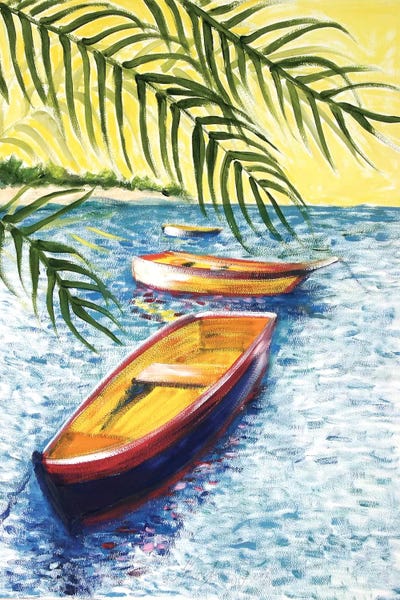 Malenda Trick: Caribboats II by Malenda Trick