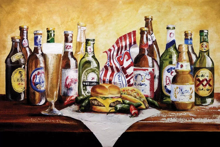 Cheeburger Cheeburger by Malenda Trick wall art