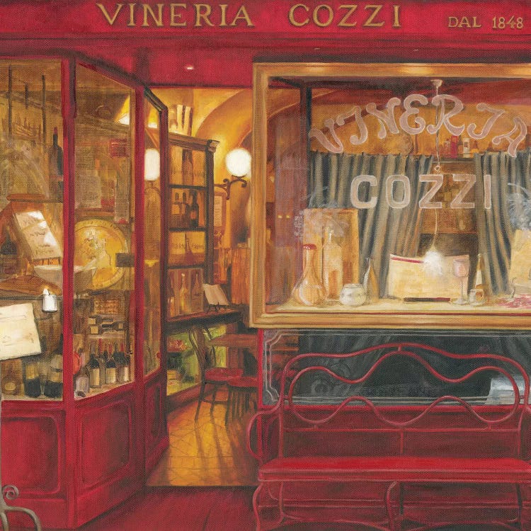 2011 Cafe V by Malenda Trick wall art