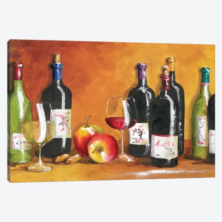 Fall Wine Canvas Print #TCK53} by Malenda Trick Canvas Print
