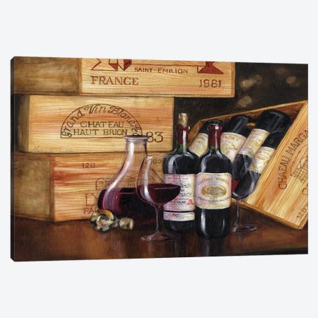 Gran Vin IV Canvas Print #TCK55} by Malenda Trick Canvas Artwork