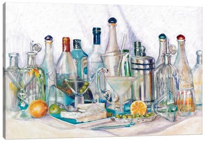 Kattails Canvas Art Print - Liquor Art