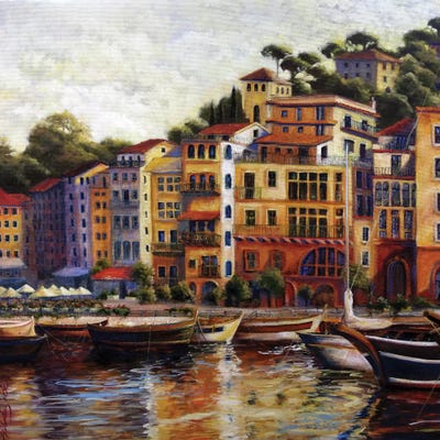 La Doce Vita II by Malenda Trick canvas print