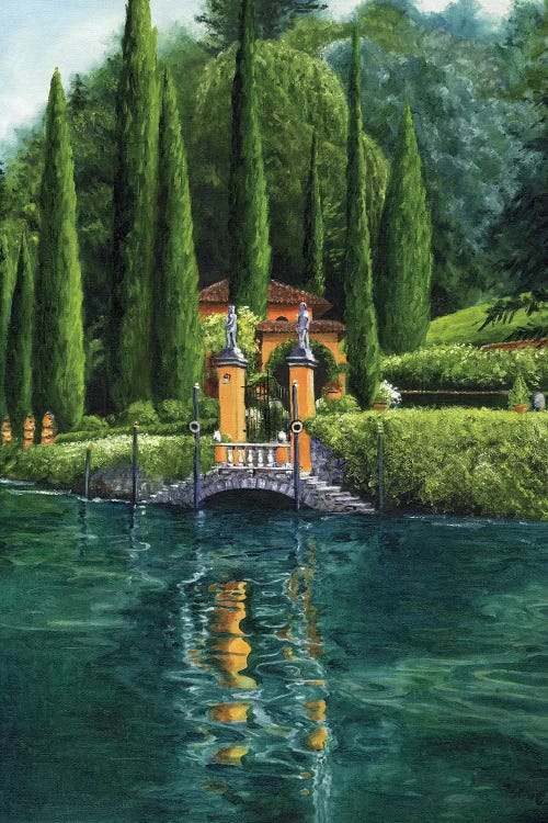 Lake Como  by Malenda Trick wall art
