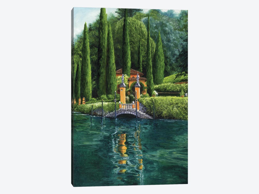 Lake Como  by Malenda Trick 1-piece Canvas Print