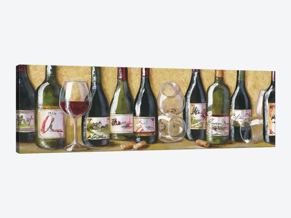 2013 Wine II by Malenda Trick 1-piece Canvas Print