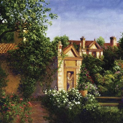 Neoclassical Villa by Malenda Trick acrylic art print