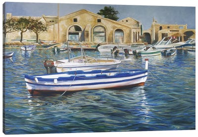 Siracusa Canvas Art Print - Sicily