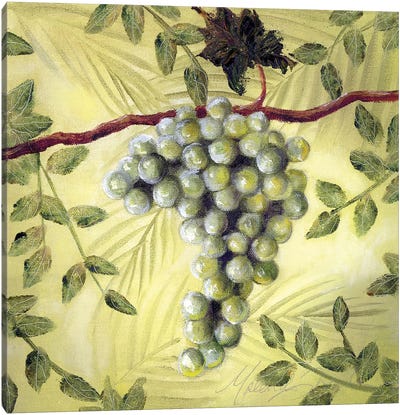 Sunshine Grapes II Canvas Art Print - Malenda Trick
