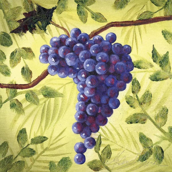 Malenda Trick: Sunshine Grapes III by Malenda Trick
