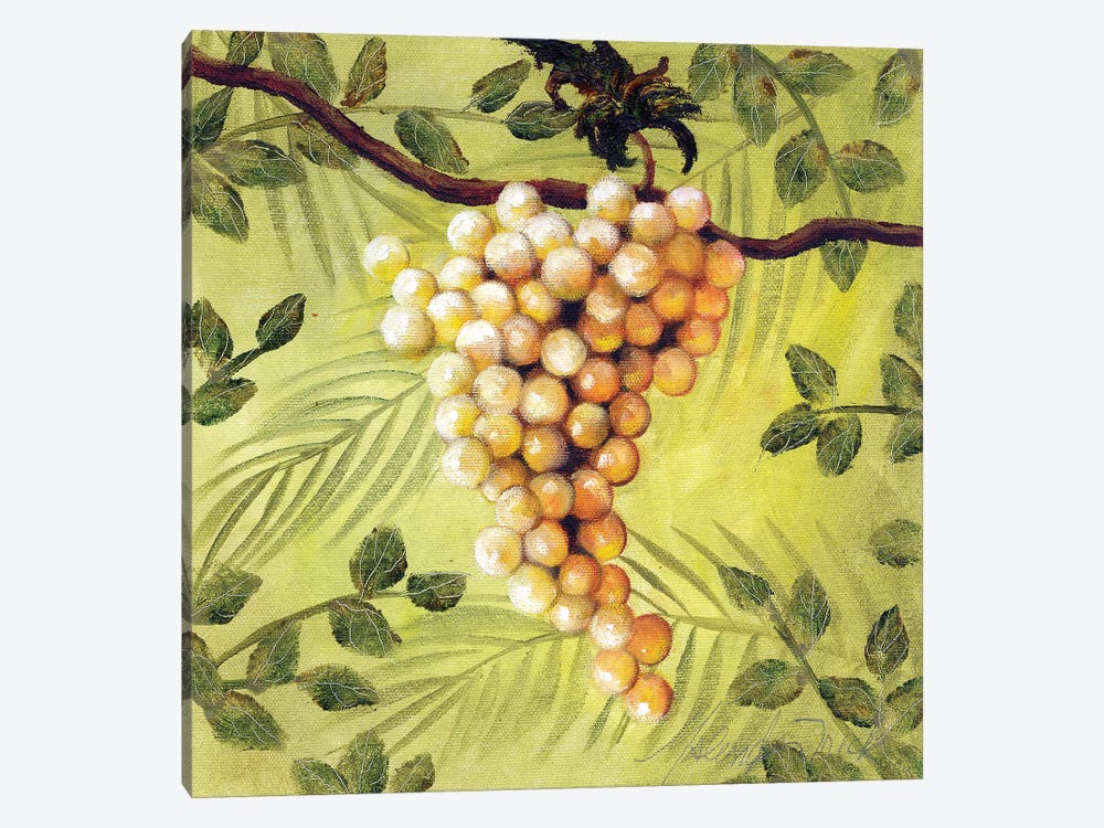 Sunshine Grapes IV by Malenda Trick 1-piece Canvas Print