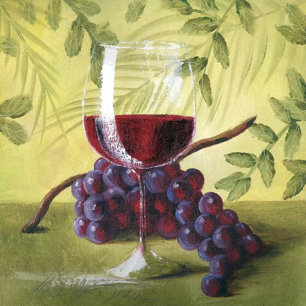 Malenda Trick: Sunshine Grapes V by Malenda Trick