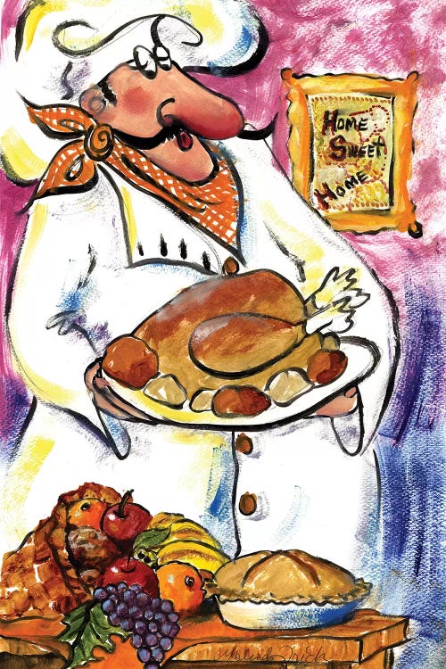 Thanksgiving by Malenda Trick canvas print