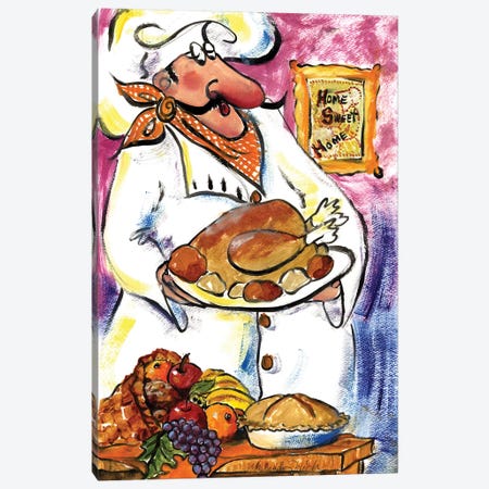 Thanksgiving Canvas Print #TCK77} by Malenda Trick Canvas Wall Art