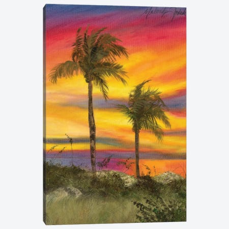 Tiger Tail Sunset Canvas Print #TCK79} by Malenda Trick Canvas Art Print
