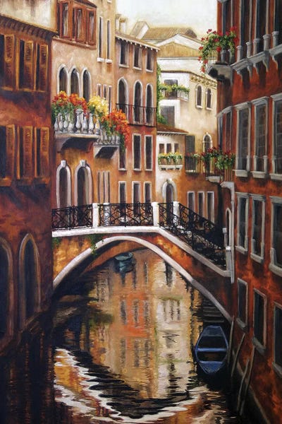 Venice Bridge II by Malenda Trick acrylic art print