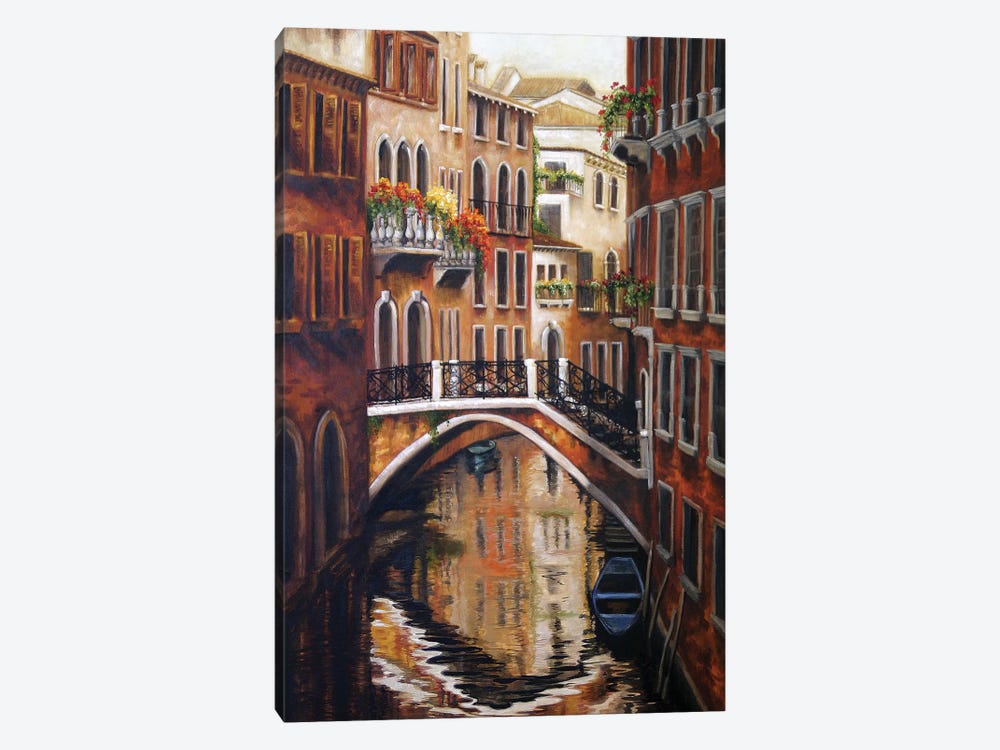 Venice Bridge II by Malenda Trick 1-piece Art Print