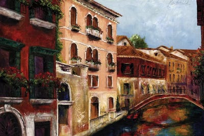 Venice Serenity I by Malenda Trick framed canvas print