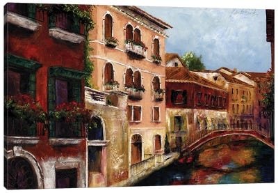 Venice Serenity I Canvas Art Print - Malenda Trick