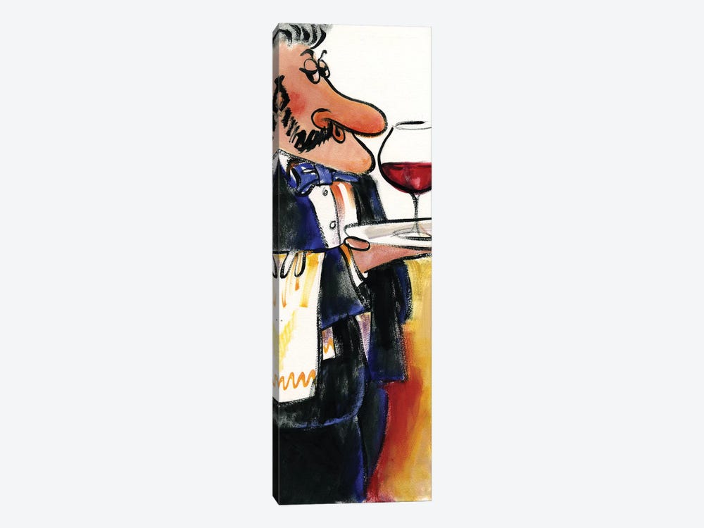 Waiter I by Malenda Trick 1-piece Canvas Art Print