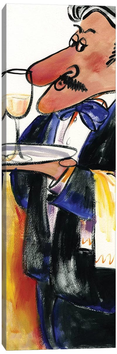 Waiter II Canvas Art Print - Malenda Trick