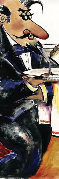 Malenda Trick: Waiter III by Malenda Trick