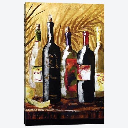 Wine Group III Canvas Print #TCK92} by Malenda Trick Canvas Print