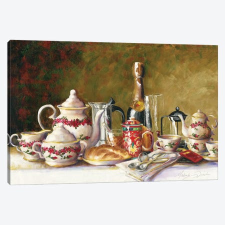 Coffee, Tea, And Thee Canvas Print #TCK97} by Malenda Trick Canvas Artwork