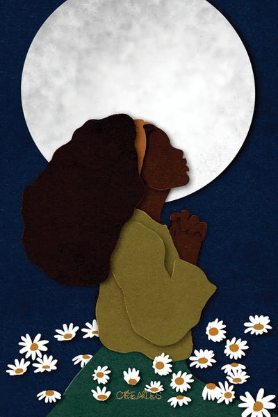 Daisies: Prayer At Dusk by Taku Creates