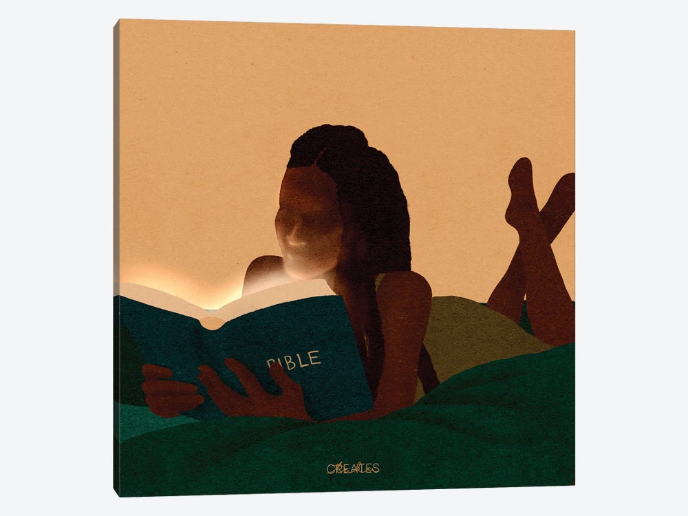 Bedtime Story 'Cool' by Taku Creates 1-piece Canvas Print