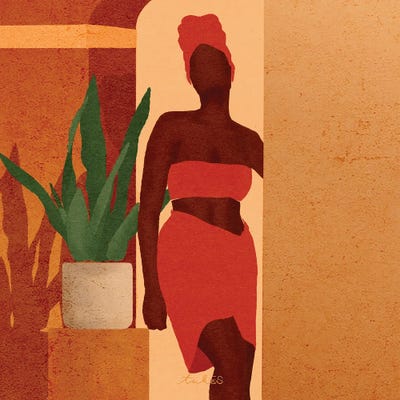 Archway And Plant by Taku Creates gallery poster