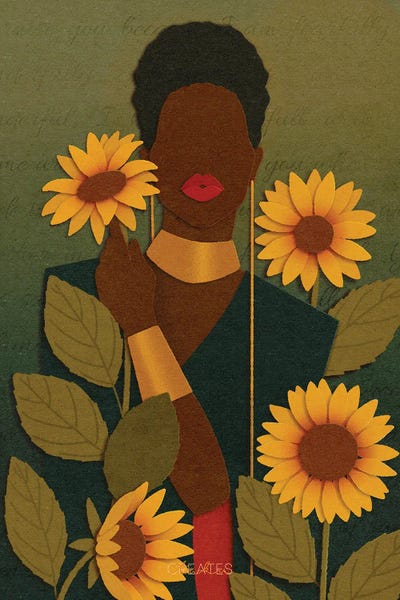 Fine Art Print: Sunflowers by Taku Creates