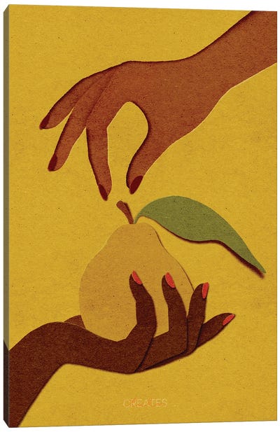 Give And Receive Canvas Art Print - Hands
