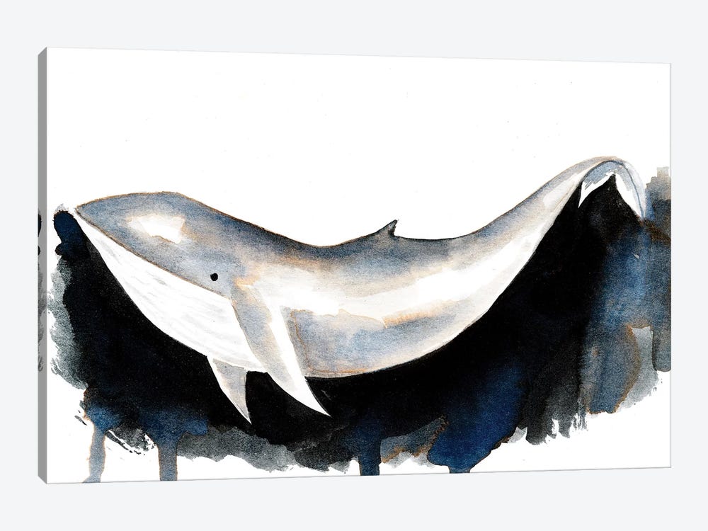 Whale II by The Cosmic Whale 1-piece Canvas Wall Art