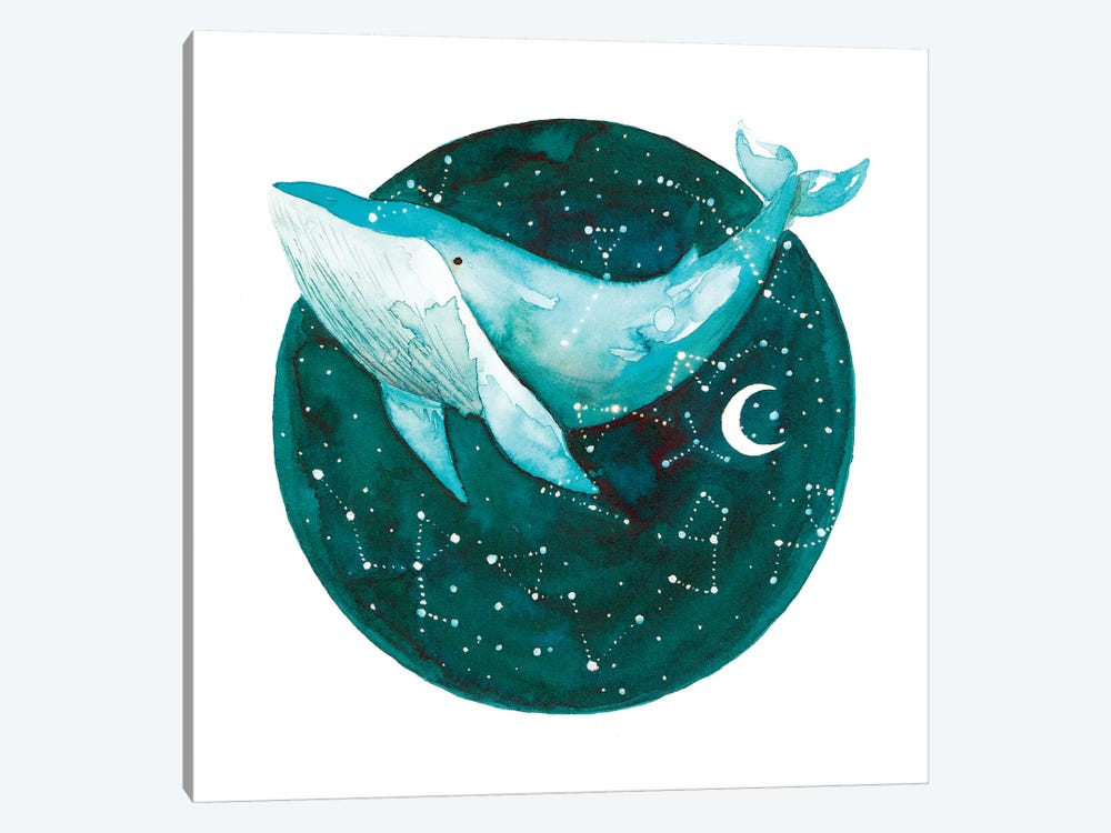 Cosmic Whale I by The Cosmic Whale 1-piece Art Print