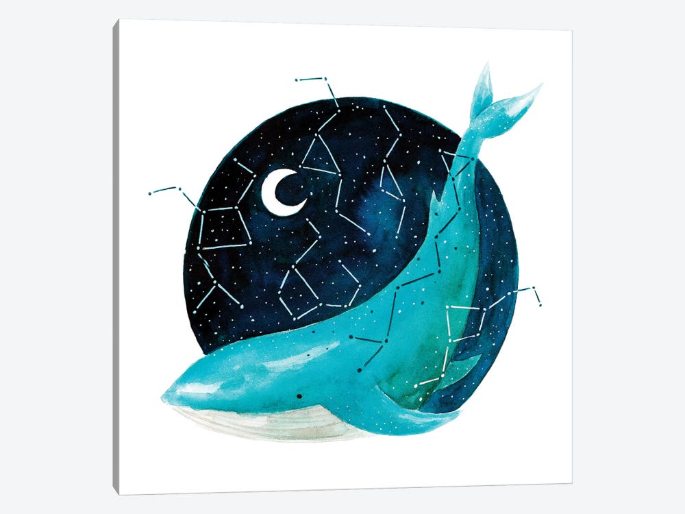 Cosmic Whale III by The Cosmic Whale 1-piece Art Print