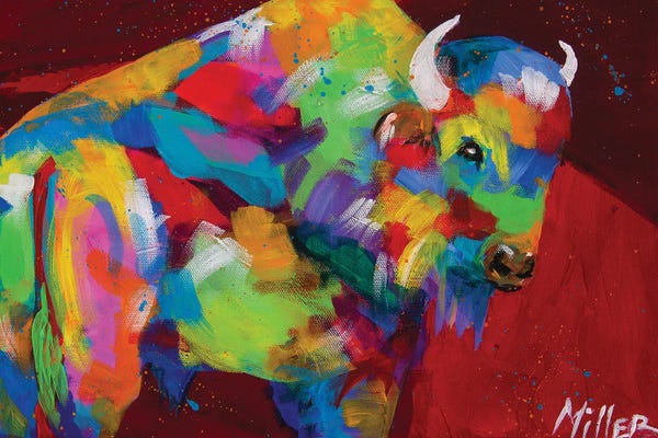 Bison & Buffaloes: Roughneck by Tracy Miller