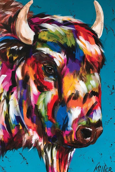 Bison & Buffaloes: Scruffy by Tracy Miller