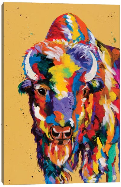 Stare Down Canvas Art Print - Tracy Miller