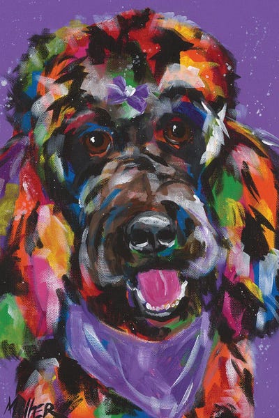 Poodles: Standard Poodle by Tracy Miller